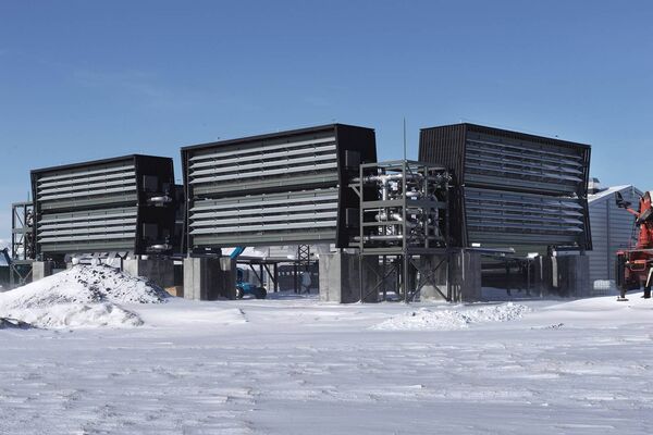 CO₂-Sauger: Climeworks-Anlage in Island