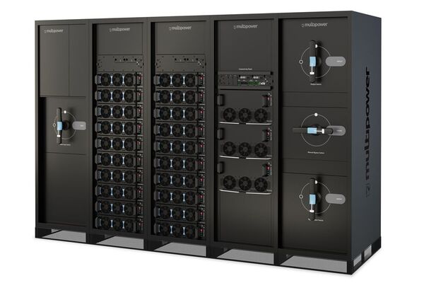 Die einzelnen Racks in Rechenzentren