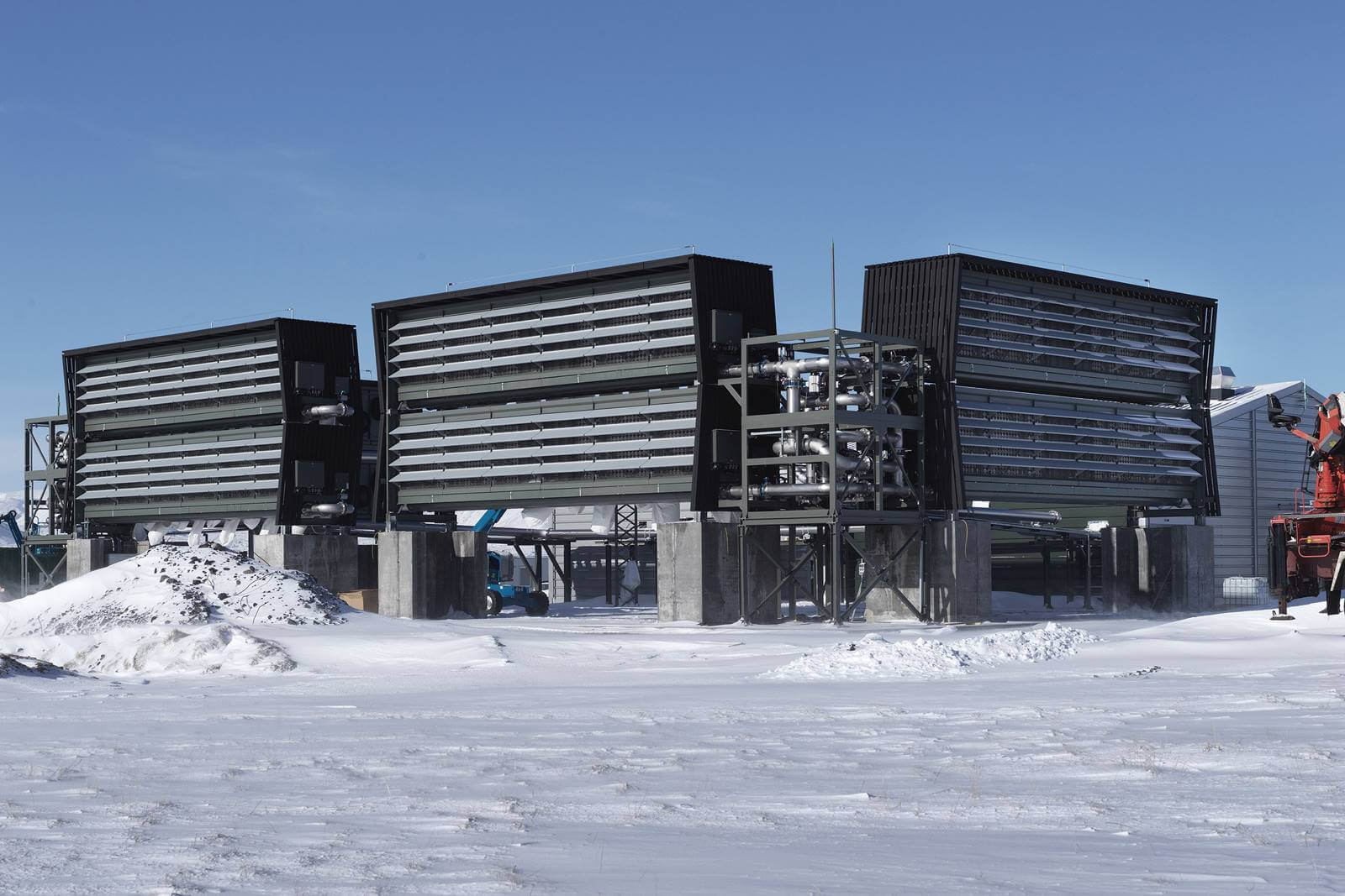 CO₂-Sauger: Climeworks-Anlage in Island