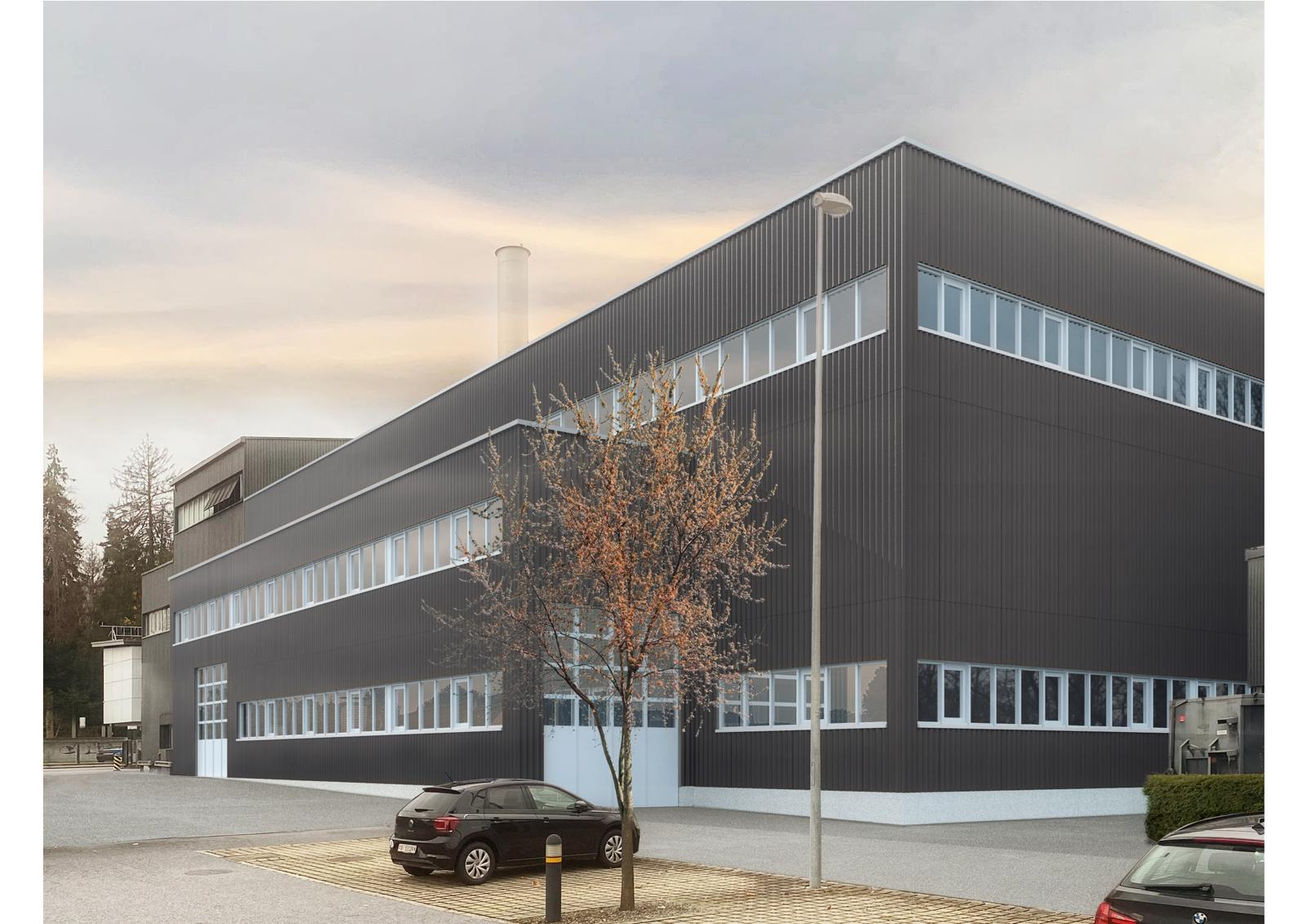 Neubau der Giessereihalle am Produktionsstandort Sissach