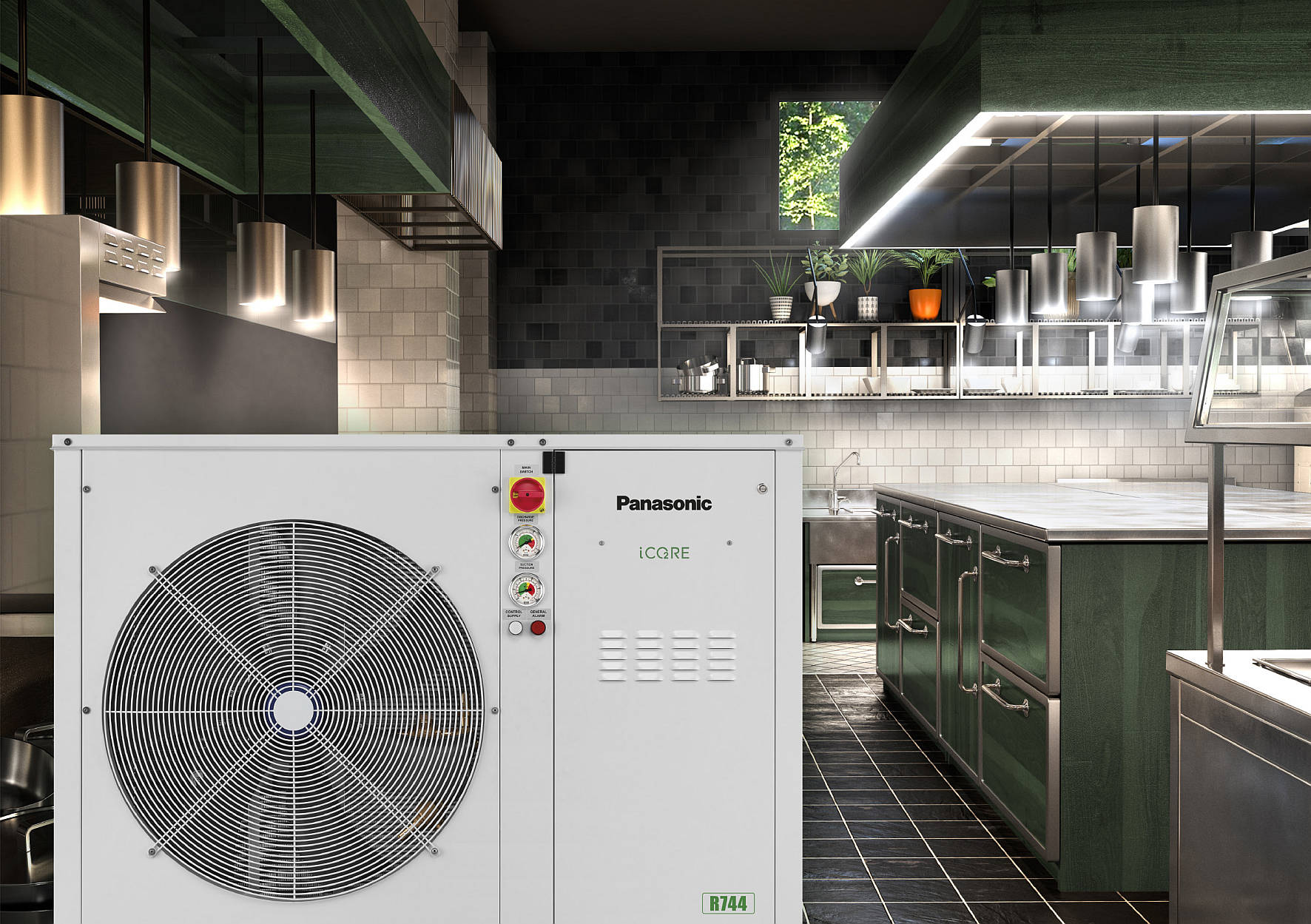 Panasonic CO2-Verflüssigungssatz iCORE