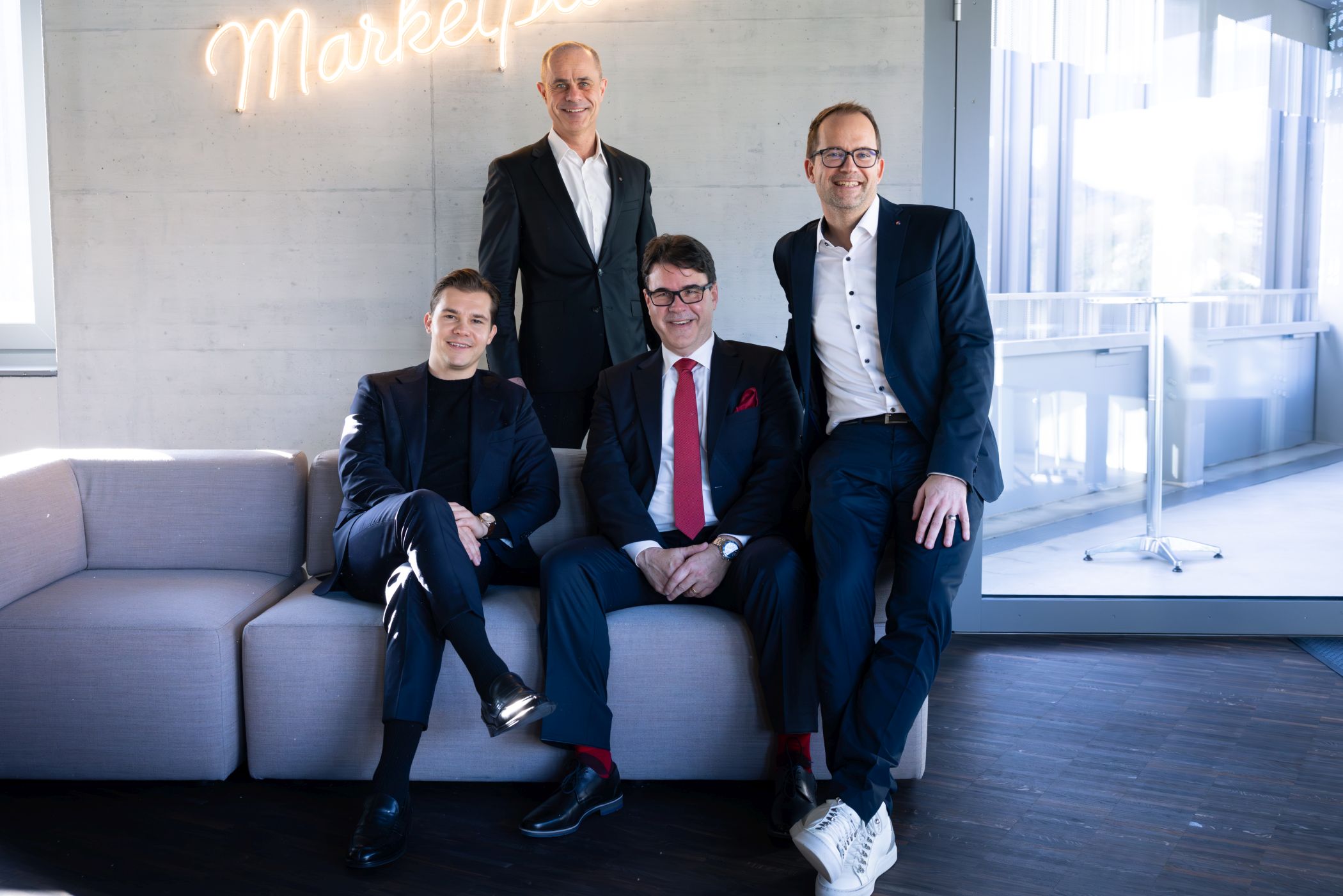 Jannik Küng, Michael de Martin , Michael Wagner, Marcel Kaufmann